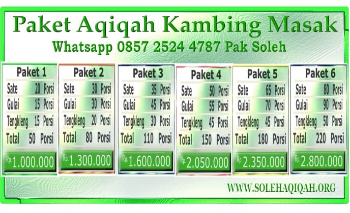 Proses Aqiqah di Klaten