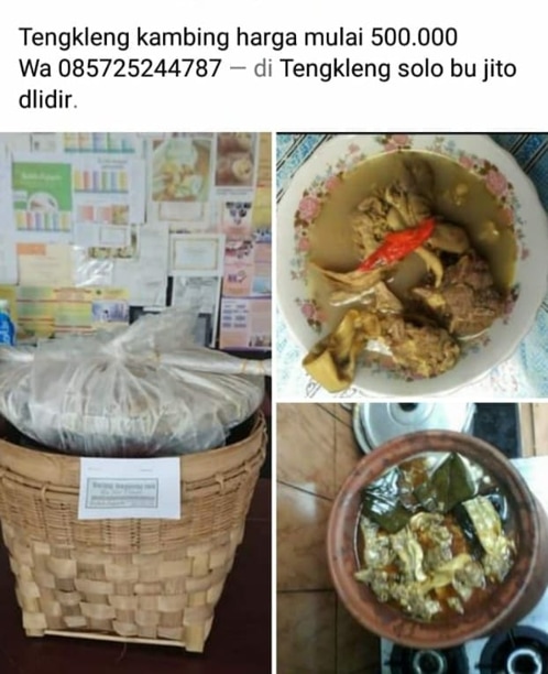 Masakan Tengkleng Aqiqah Enak Solo Olahan Kambing Gurih, Empuk & Bikin Ketagihan